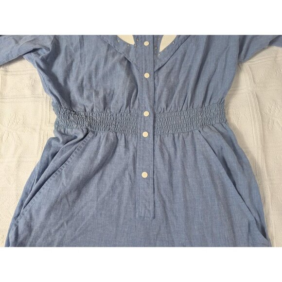 Vtg Evelyn Pearson Jumpsuit Size Small Romper Country 70s 80s Country Glam Disco - Picture 4 of 16